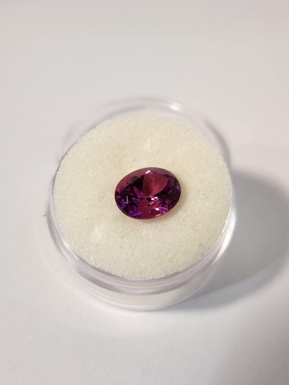 Natural Rhodolite Garnet Pink Purple Color Shift Approx. 3.55 CT Family Estate
